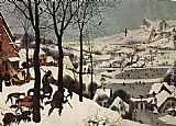 Pieter the Elder Bruegel The Hunters in the Snow (Winter) painting